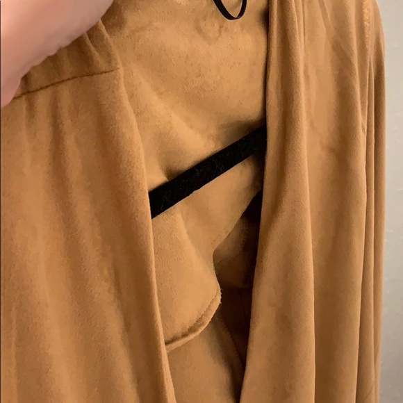 tan suede light jacket - Picture 4 of 4